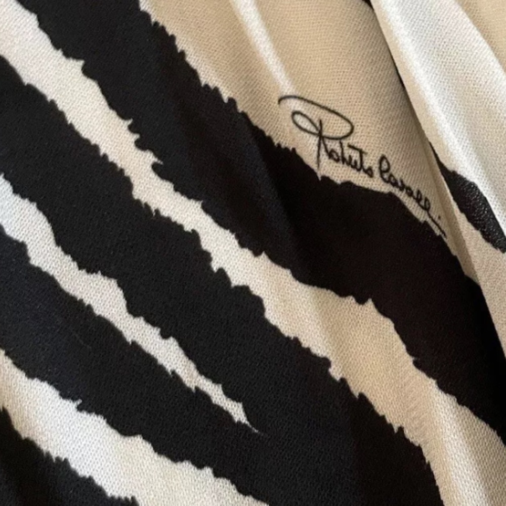 Robert Cavalli Women's Zebra Print Maxi Dress - Picture 5 of 16